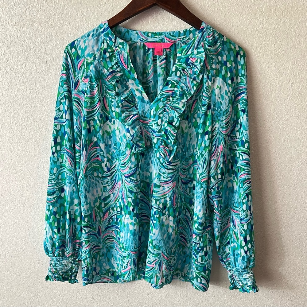 Lilly Pulitzer Angelika Top View 2
